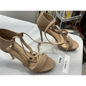 Womans Liliana Platform Sandals 11 Mauve Strappy Open Toe Stiletto Heel